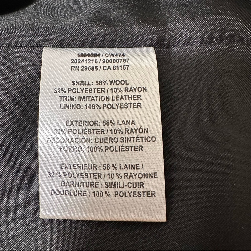 Pendleton Wool Blend Plaid Walker Jacket Coat NWT… - image 9